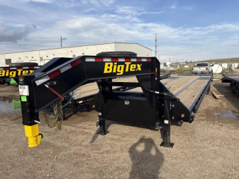 New 2026 Big Tex Trailers 25GN-40D5A (35+5' DOVE) Flatbed Trailer 14 PLY TIRES!