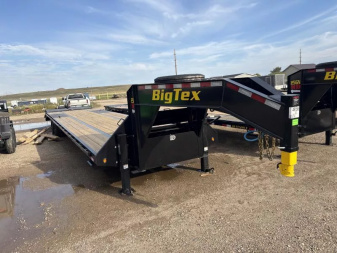 New 2026 Big Tex Trailers 25GN-40D5A (35+5) Flatbed Trailer 14ply