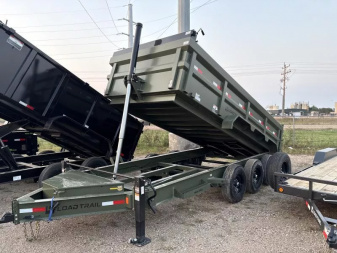 New 2026 Load Trail DL21 83  x 16' Low-Pro Bumper Pull Dump (DL8316073) TRIPLE AXLE