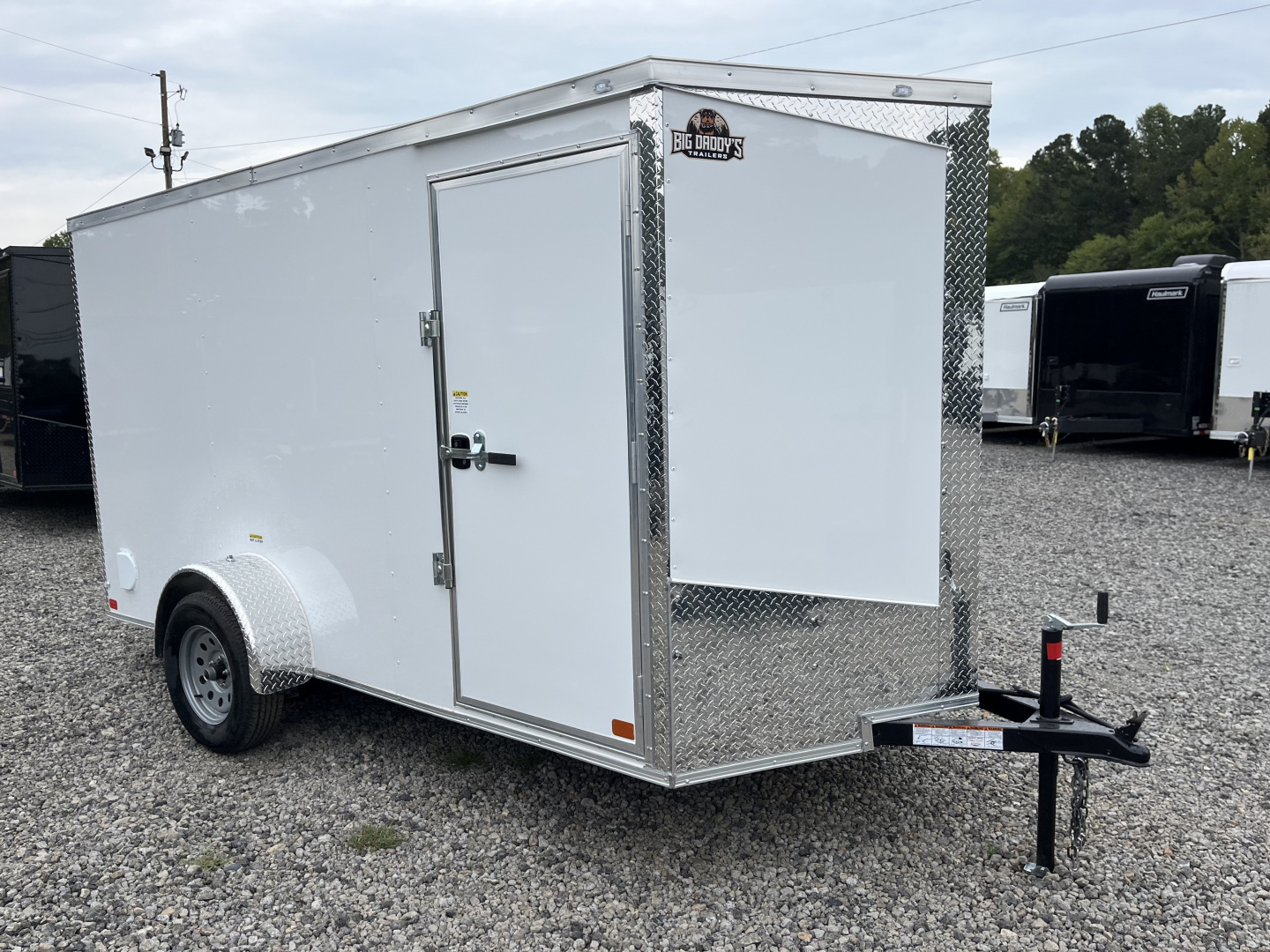 New 2026 Big Daddys Edition, 6X12 Enclosed Trailer With 6' 3" Interior, Single Axle, Polycor