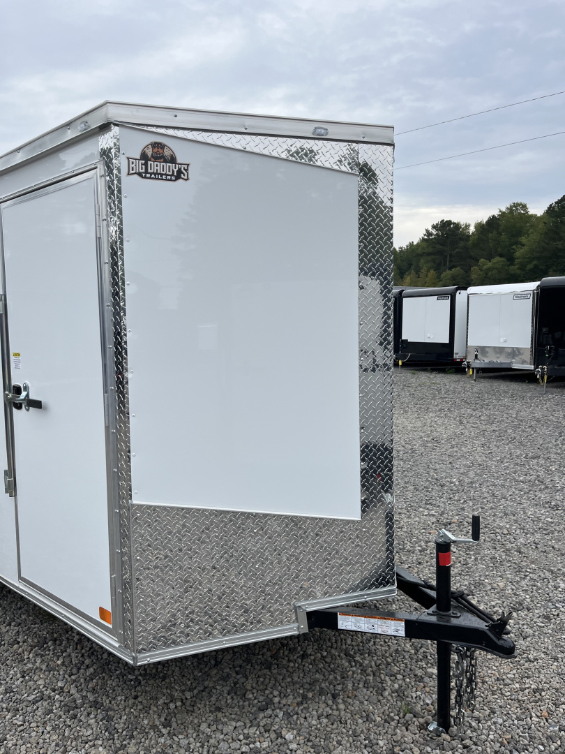 New 2026 Big Daddys Edition, 6X12 Enclosed Trailer With 6' 3" Interior, Single Axle, Polycor