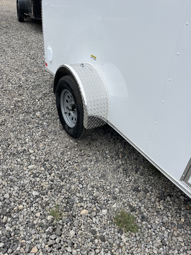 New 2026 Big Daddys Edition, 6X12 Enclosed Trailer With 6' 3" Interior, Single Axle, Polycor