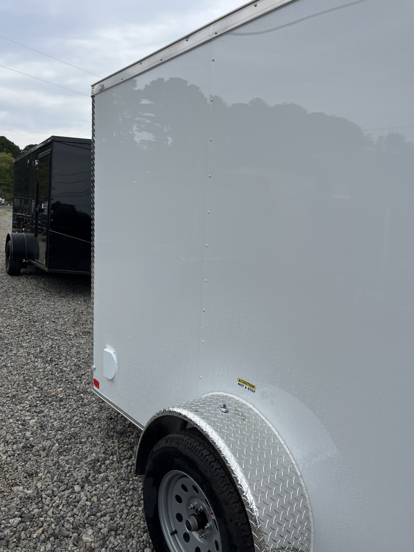 New 2026 Big Daddys Edition, 6X12 Enclosed Trailer With 6' 3" Interior, Single Axle, Polycor