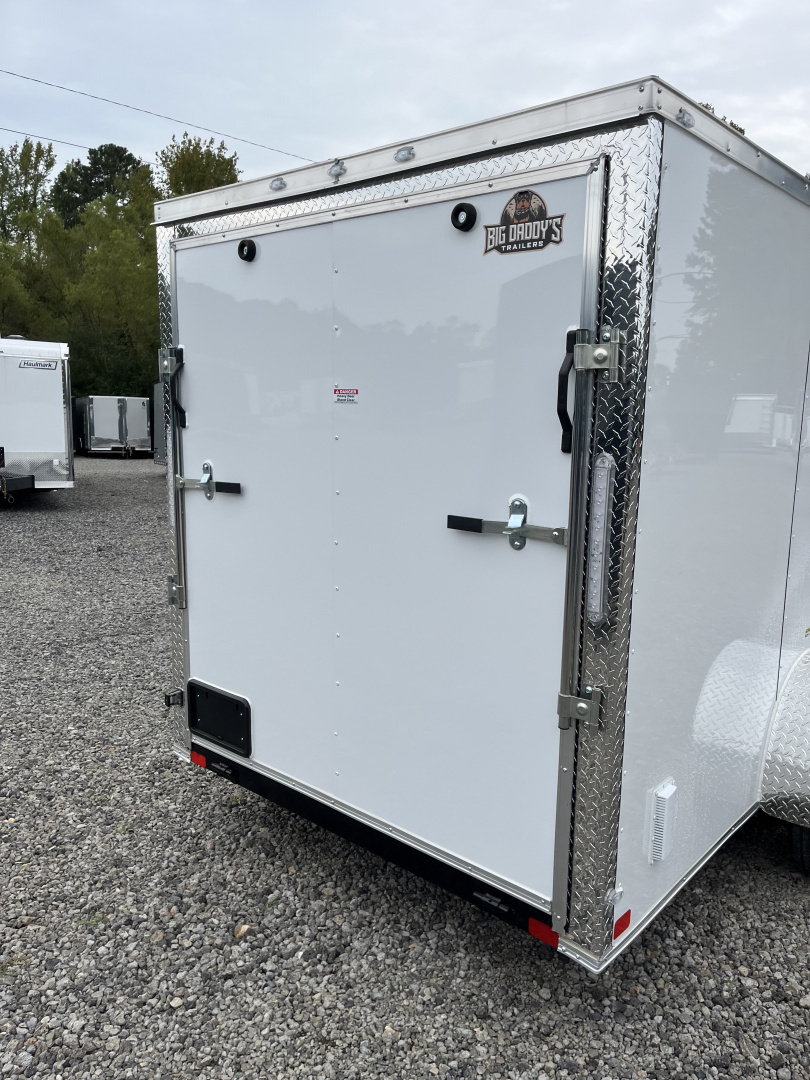 New 2026 Big Daddys Edition, 6X12 Enclosed Trailer With 6' 3" Interior, Single Axle, Polycor