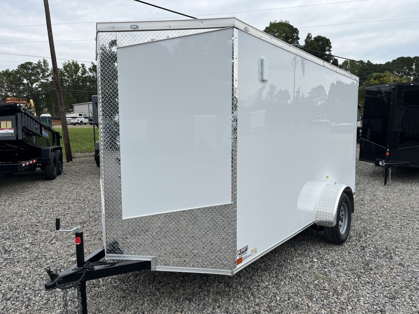 New 2026 Big Daddys Edition, 6X12 Enclosed Trailer With 6' 3" Interior, Single Axle, Polycor