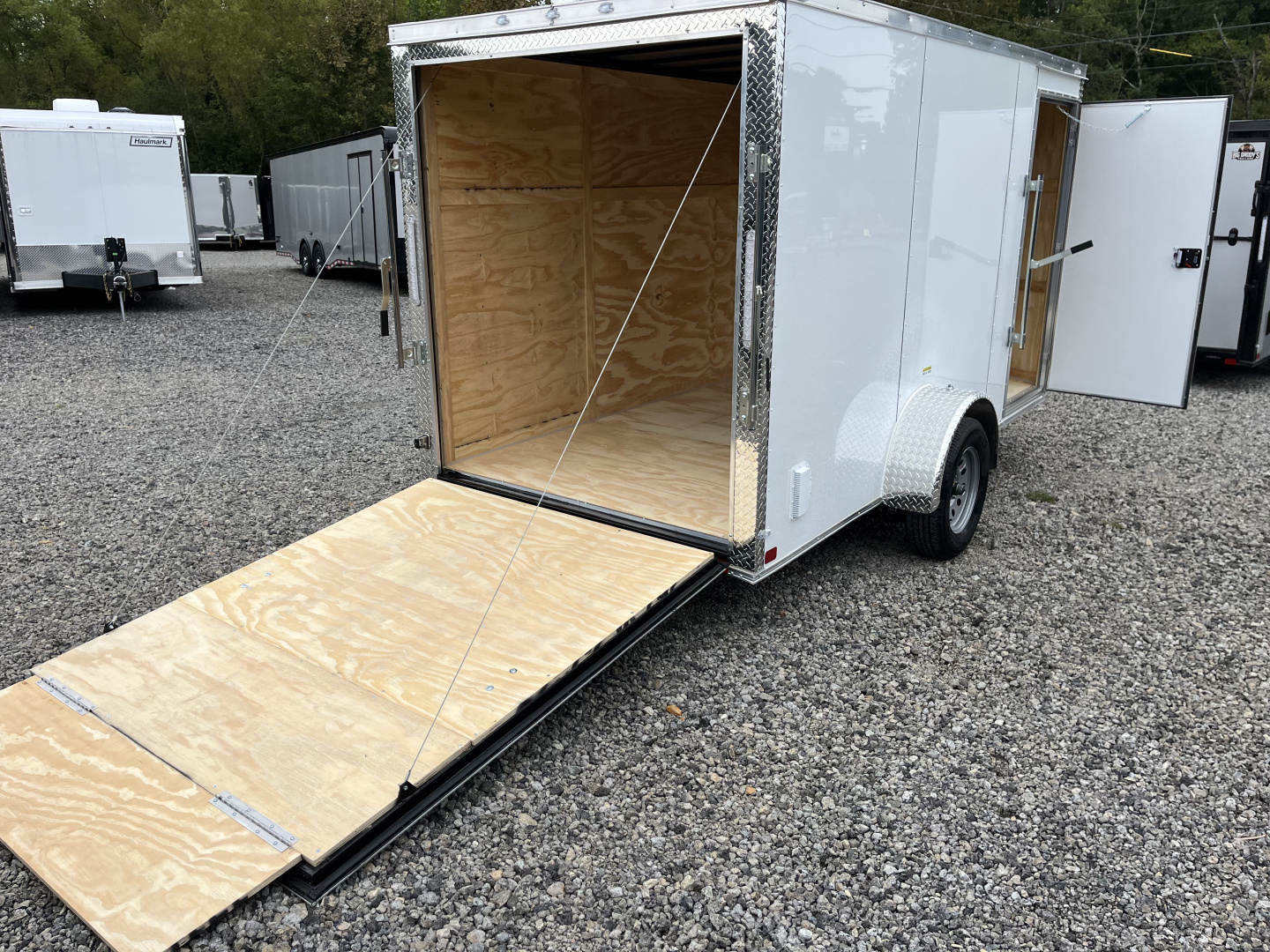 New 2026 Big Daddys Edition, 6X12 Enclosed Trailer With 6' 3" Interior, Single Axle, Polycor
