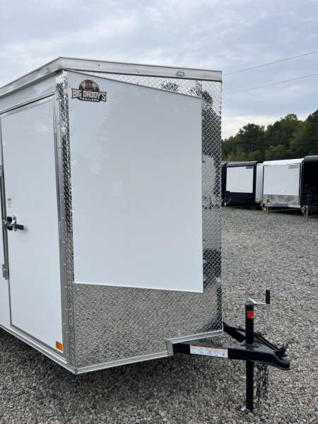 New 2026 Big Daddys Edition, 6X12 Enclosed Trailer With 6' 3" Interior, Single Axle, Polycor