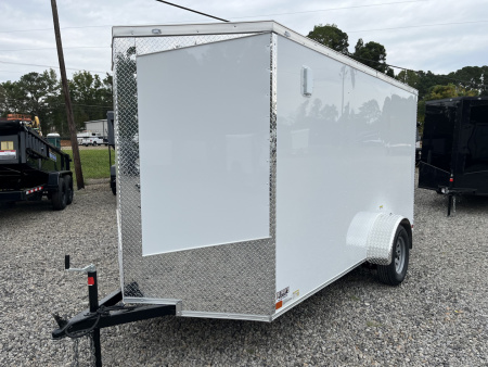 New 2026 Big Daddys Edition, 6X12 Enclosed Trailer With 6' 3" Interior, Single Axle, Polycor