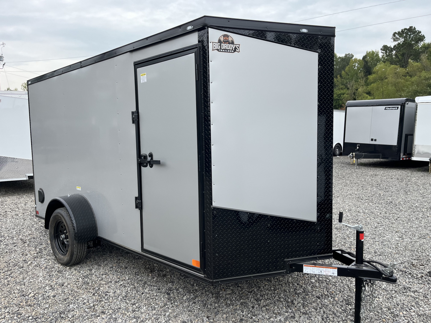 New 2026 Big Daddys Edition, 6X12 Enclosed Trailer With 6' 3" Interior, Single Axle, Polycor