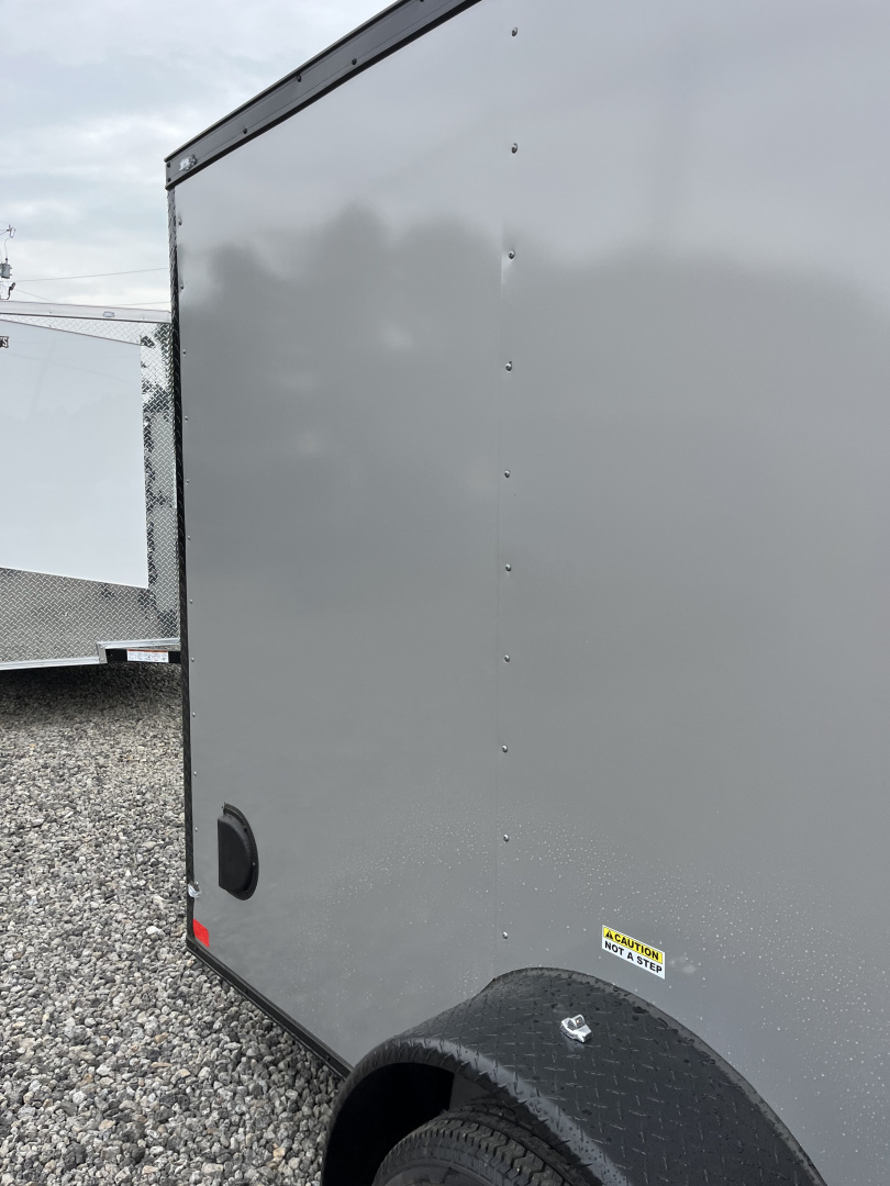 New 2026 Big Daddys Edition, 6X12 Enclosed Trailer With 6' 3" Interior, Single Axle, Polycor