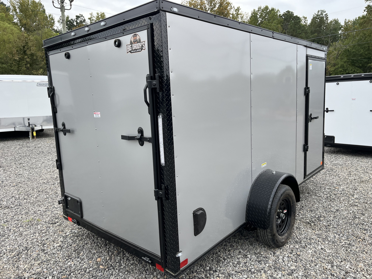New 2026 Big Daddys Edition, 6X12 Enclosed Trailer With 6' 3" Interior, Single Axle, Polycor