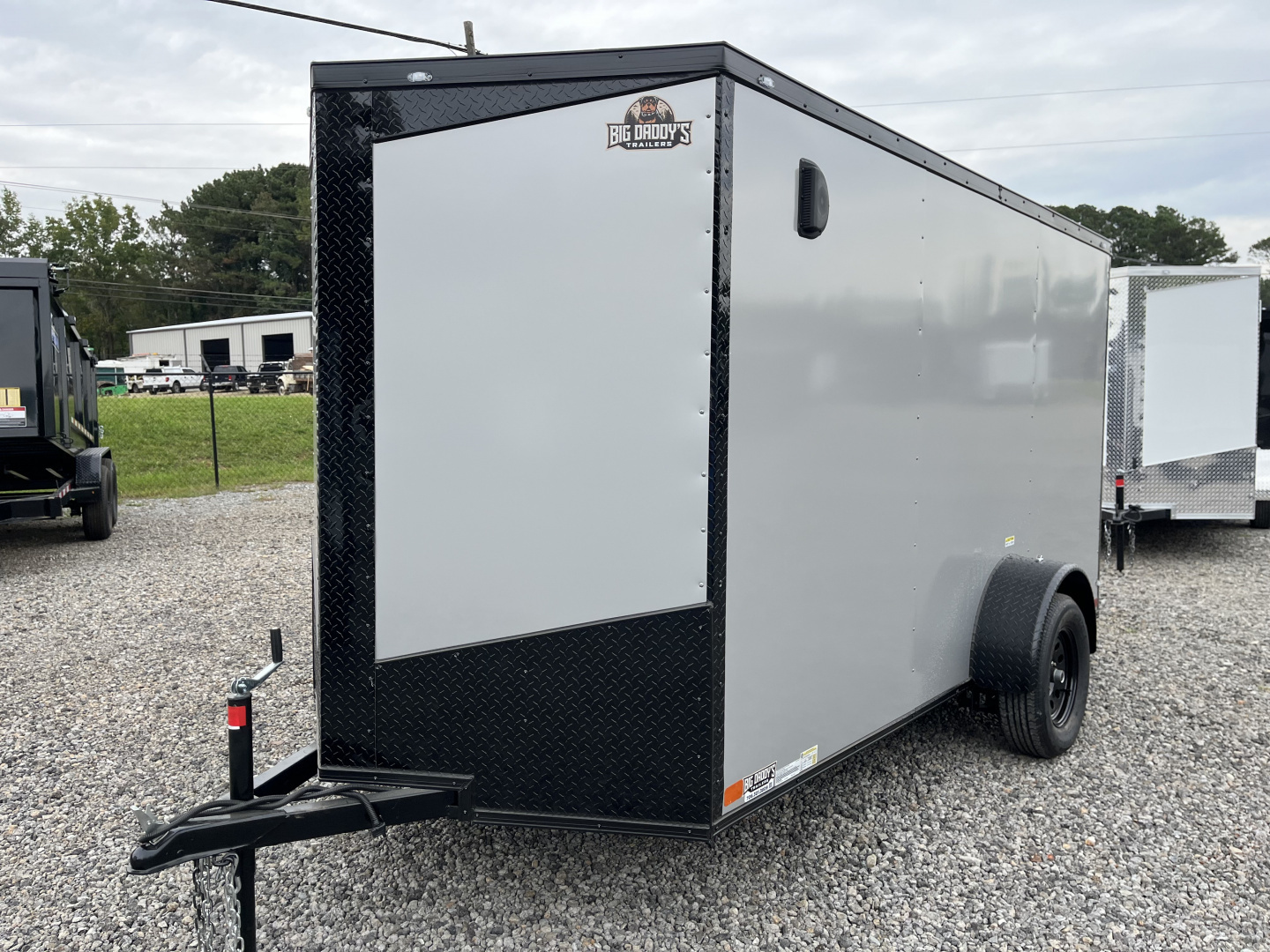 New 2026 Big Daddys Edition, 6X12 Enclosed Trailer With 6' 3" Interior, Single Axle, Polycor