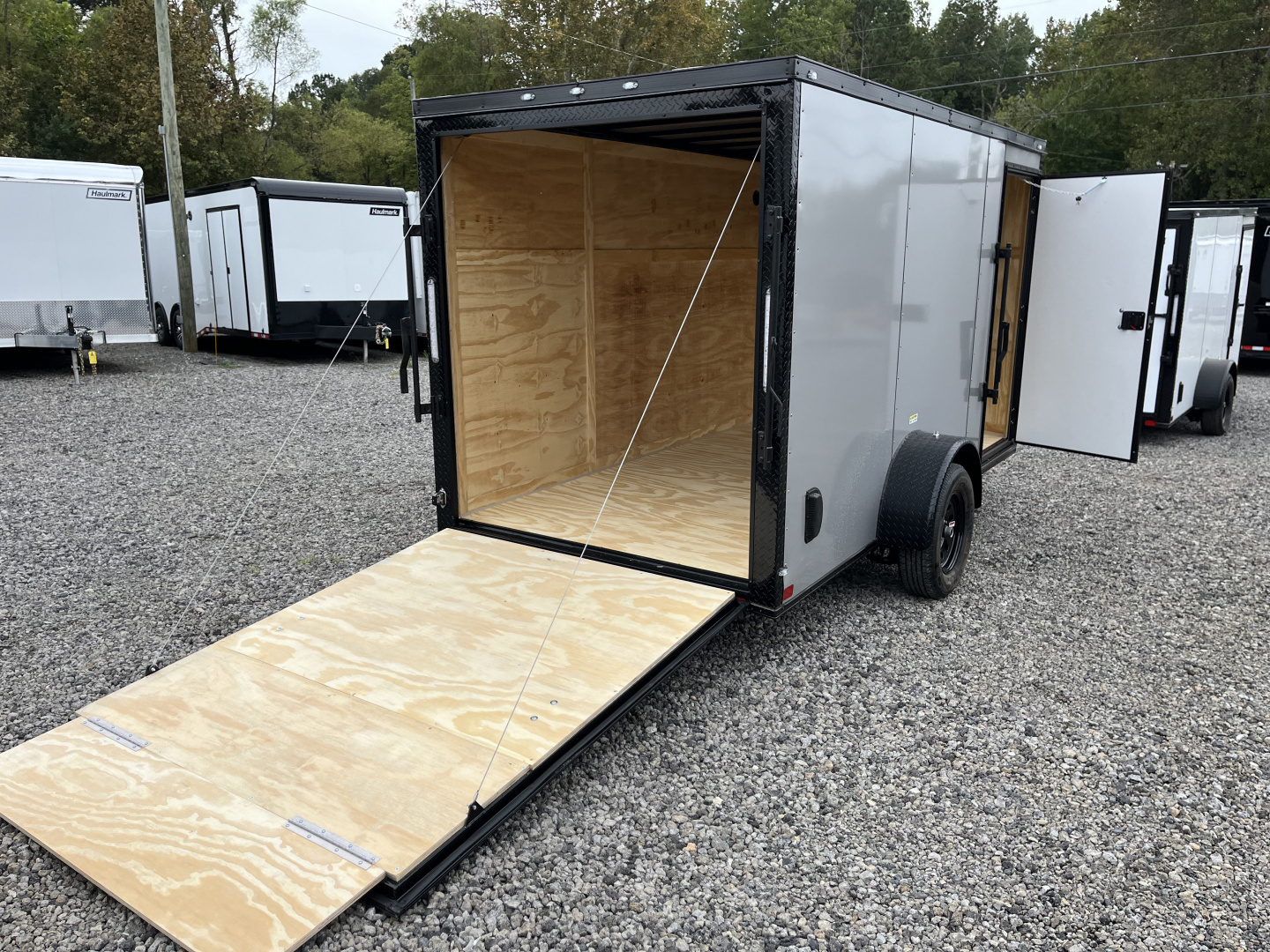 New 2026 Big Daddys Edition, 6X12 Enclosed Trailer With 6' 3" Interior, Single Axle, Polycor