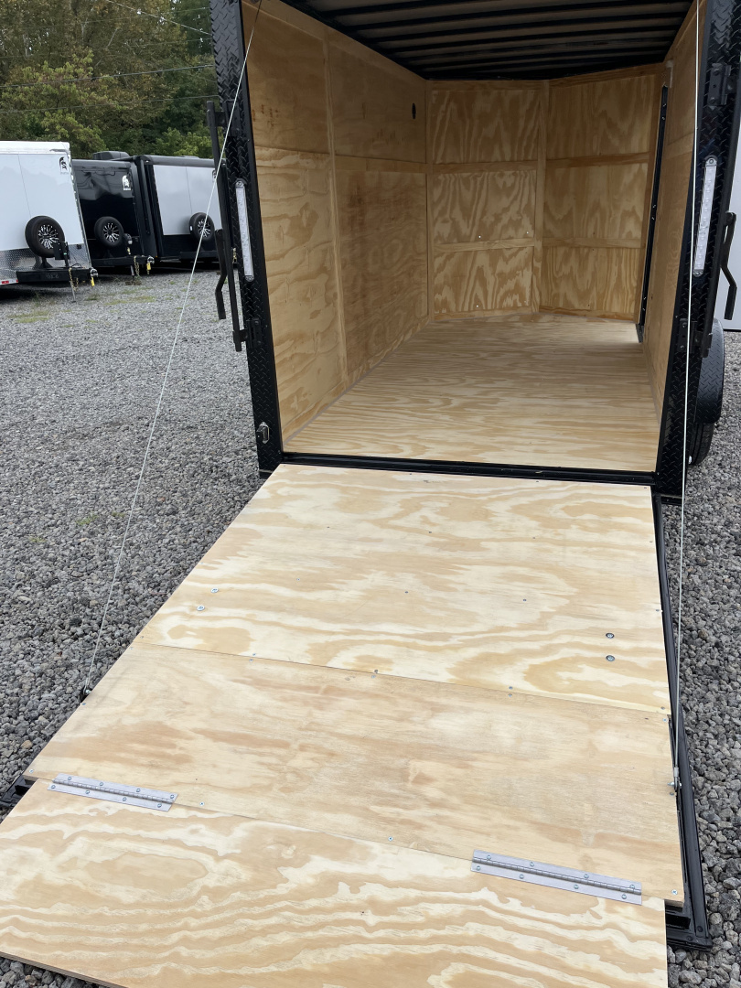 New 2026 Big Daddys Edition, 6X12 Enclosed Trailer With 6' 3" Interior, Single Axle, Polycor