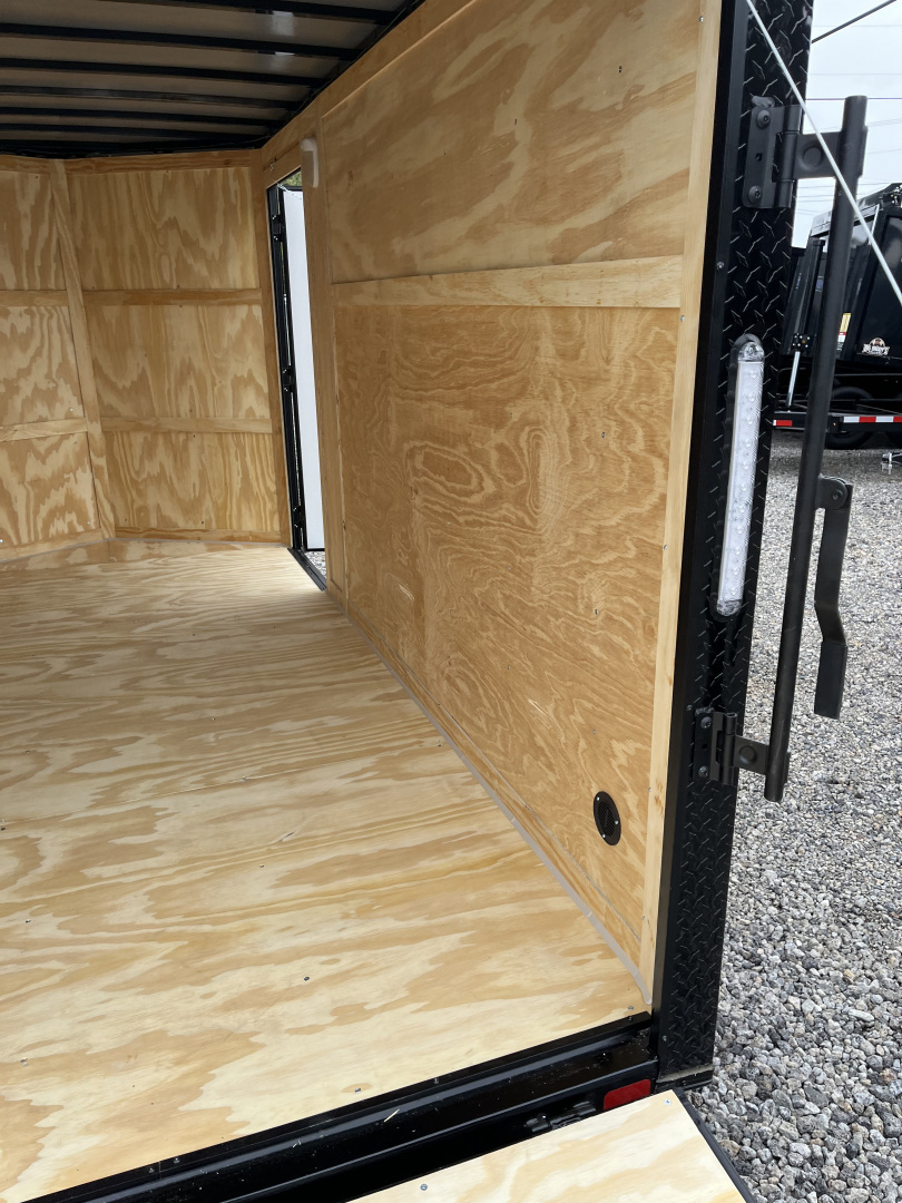 New 2026 Big Daddys Edition, 6X12 Enclosed Trailer With 6' 3" Interior, Single Axle, Polycor