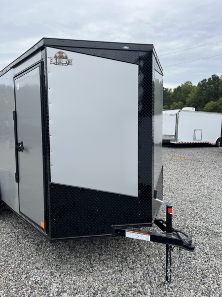 New 2026 Big Daddys Edition, 6X12 Enclosed Trailer With 6' 3" Interior, Single Axle, Polycor