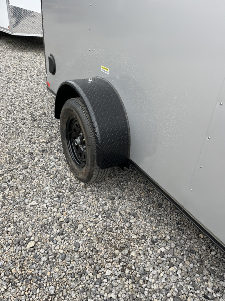 New 2026 Big Daddys Edition, 6X12 Enclosed Trailer With 6' 3" Interior, Single Axle, Polycor