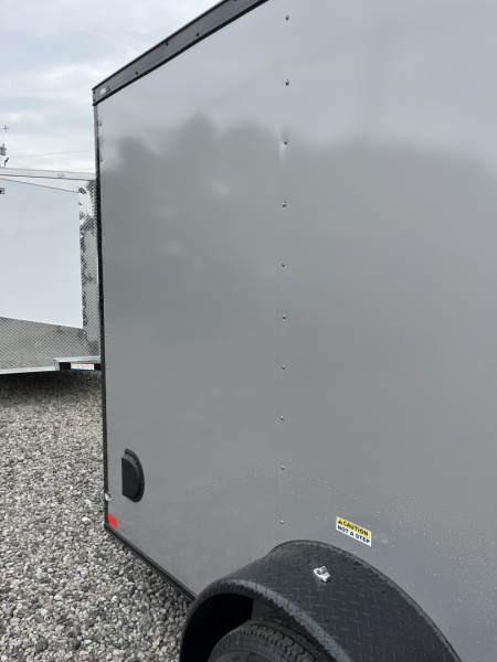 New 2026 Big Daddys Edition, 6X12 Enclosed Trailer With 6' 3" Interior, Single Axle, Polycor