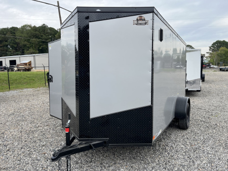 New 2026 Big Daddys Edition, 6X12 Enclosed Trailer With 6' 3" Interior, Single Axle, Polycor