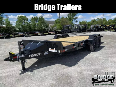 New 2026 Rice Trailers RPTH20 (82  X 20') 14K Partial Tilt Equipment Trailer
