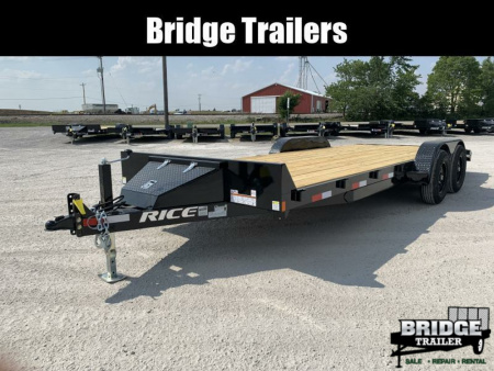 New 2026 Rice Trailers 9.9K FMCMR8222 Magnum Car Hauler Car / Racing Trailer