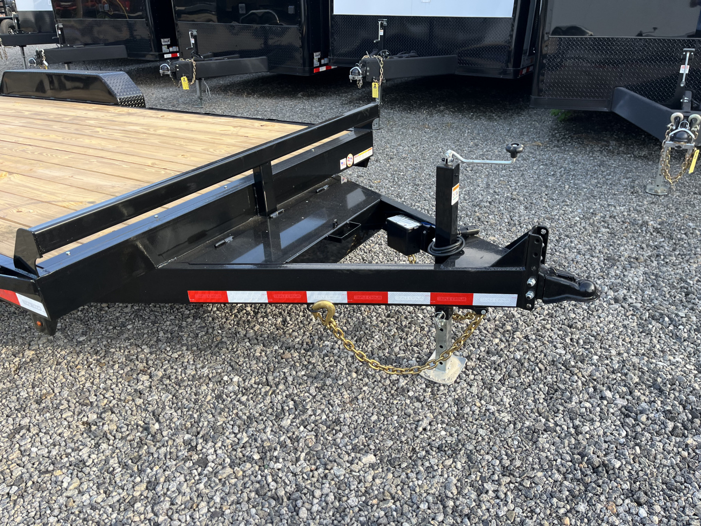 2026 7×18 Equipment Flatbed Trailer photo 6