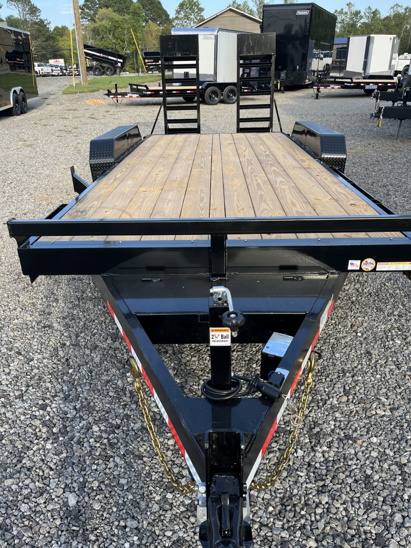 2026 7×18 Equipment Flatbed Trailer photo 9