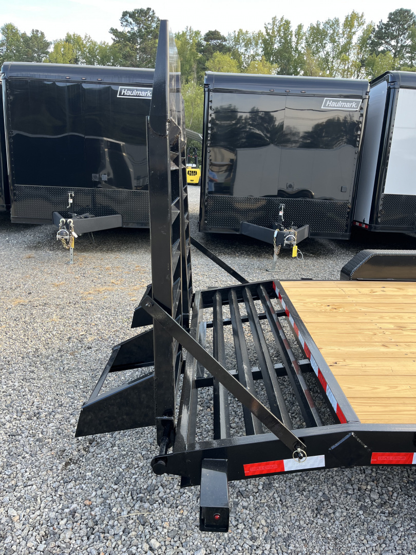 2026 7×18 Equipment Flatbed Trailer photo 7