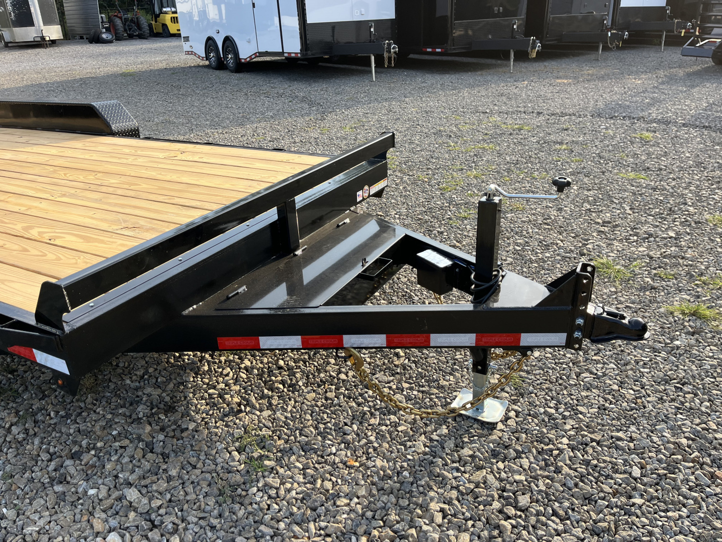 New 2026 Triple Crown 7x18 Equipment Trailer - 10K GVWR
