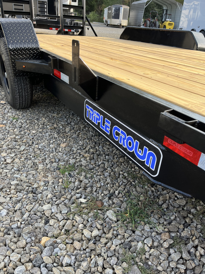 New 2026 Triple Crown 7x18 Equipment Trailer - 10K GVWR