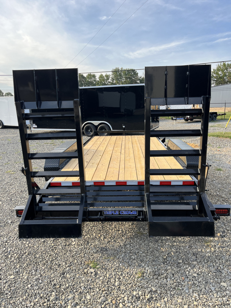 New 2026 Triple Crown 7x18 Equipment Trailer - 10K GVWR