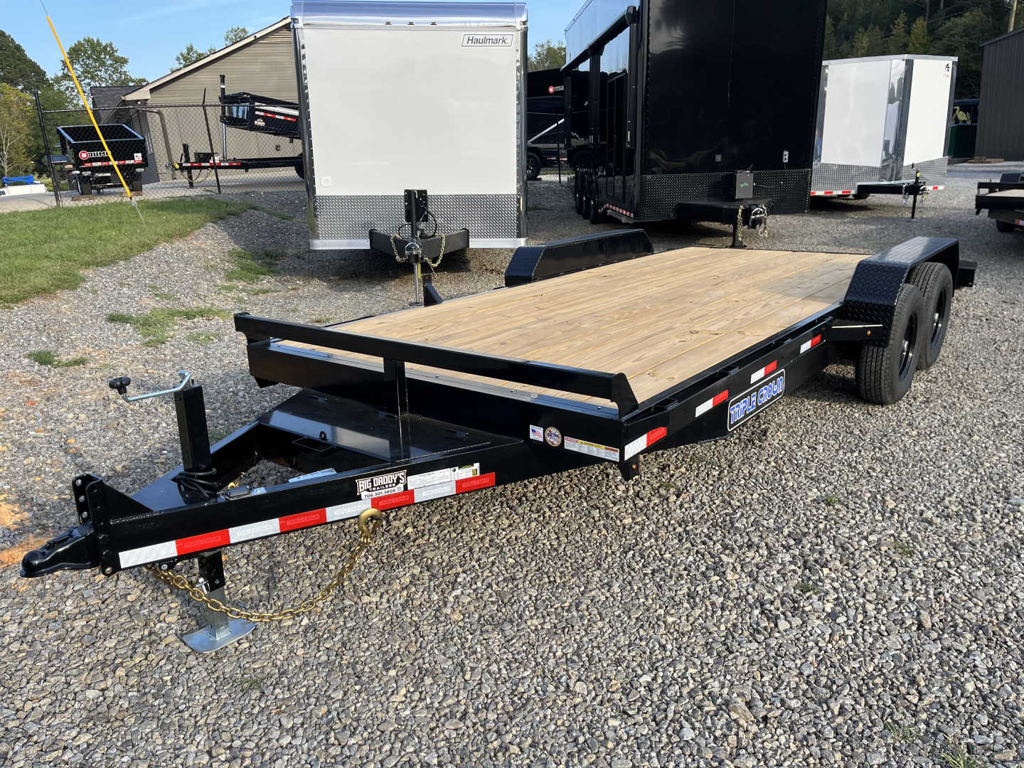 New 2026 Triple Crown 7x18 Equipment Trailer - 10K GVWR