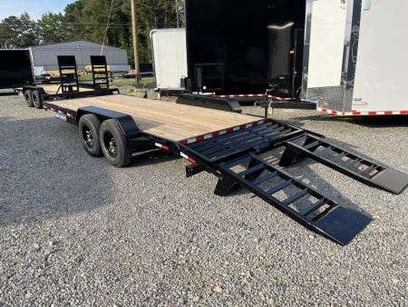 New 2026 Triple Crown 7x18 Equipment Trailer - 10K GVWR