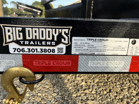 New 2026 Triple Crown 7x18 Equipment Trailer - 10K GVWR