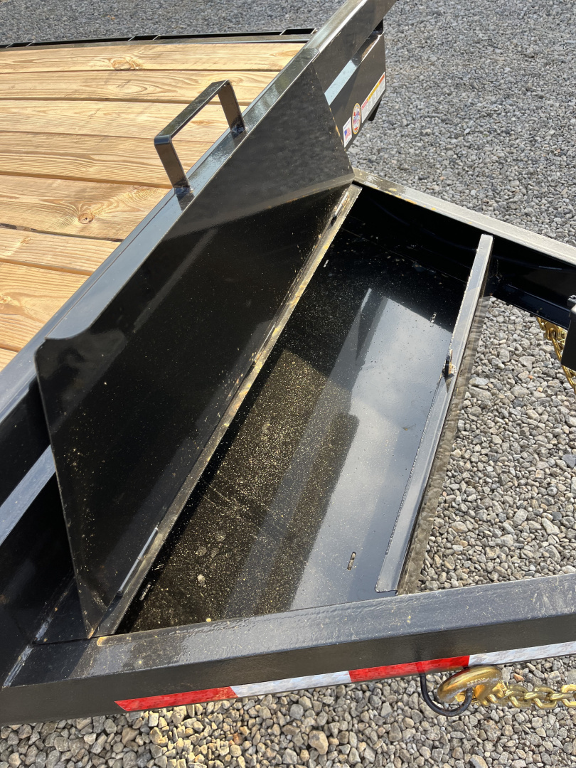 New 2026 Triple Crown 7x20 Heavy Duty Equipment Trailer, 5' Ramps, 14K GVWR