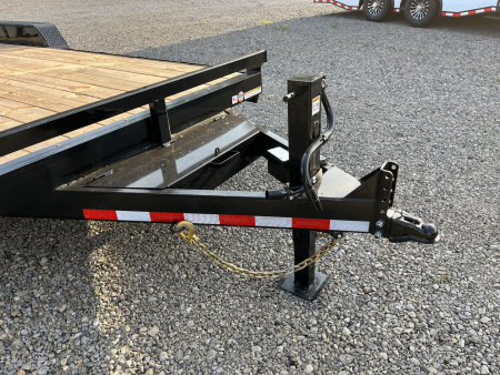 New 2026 Triple Crown 7x20 Heavy Duty Equipment Trailer, 5' Ramps, 14K GVWR