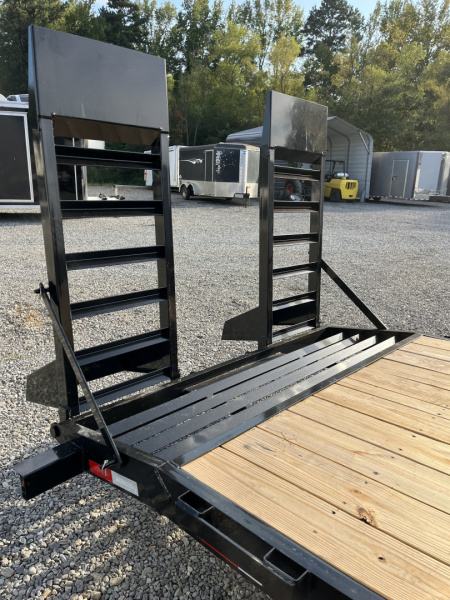 New 2026 Triple Crown 7x20 Heavy Duty Equipment Trailer, 5' Ramps, 14K GVWR