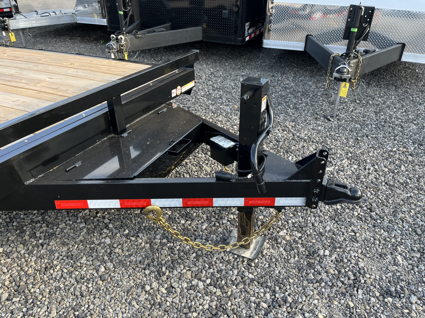 New 2026 Triple Crown 7x20 Heavy Duty Equipment Trailer, 5' Ramps, 14K GVWR