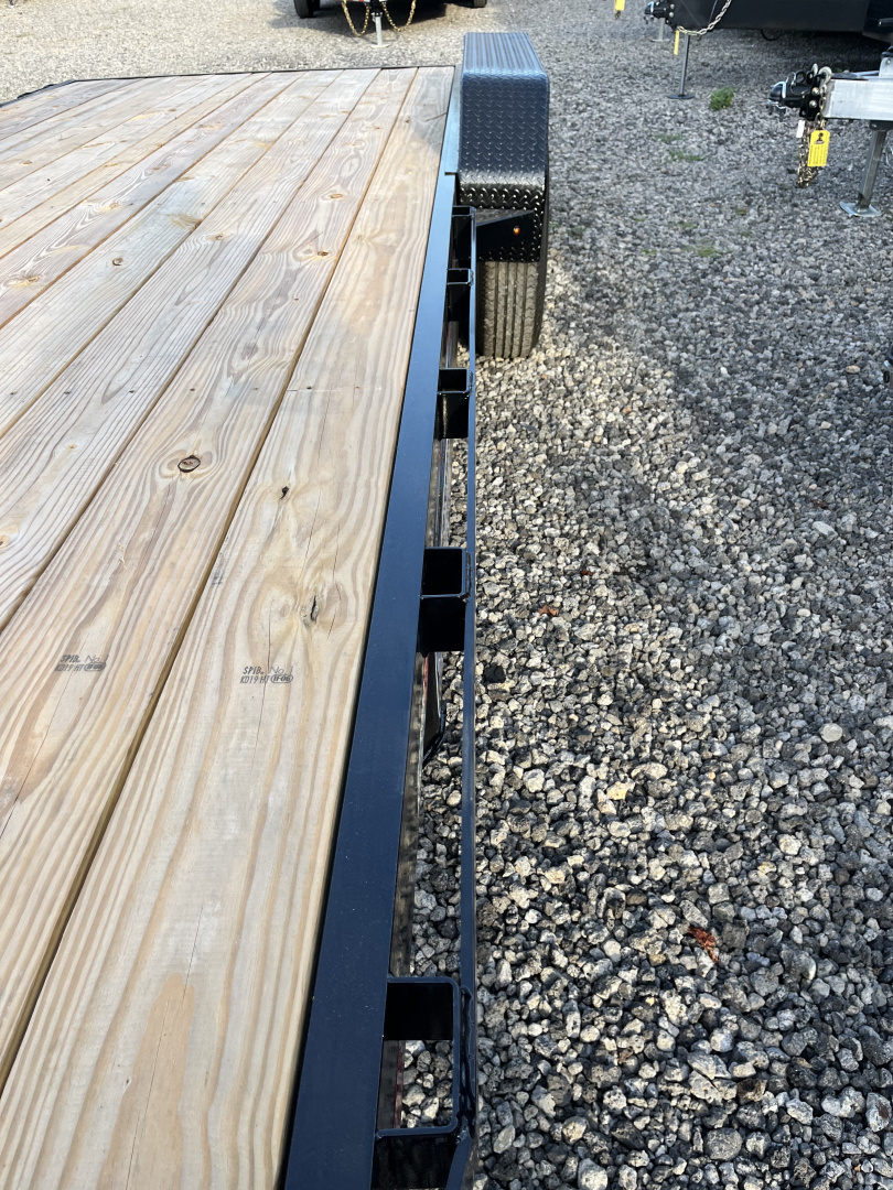 New 2026 Triple Crown 7x20 Heavy Duty Equipment Trailer, 5' Ramps, 14K GVWR