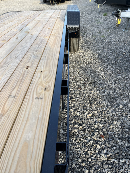 New 2026 Triple Crown 7x20 Heavy Duty Equipment Trailer, 5' Ramps, 14K GVWR