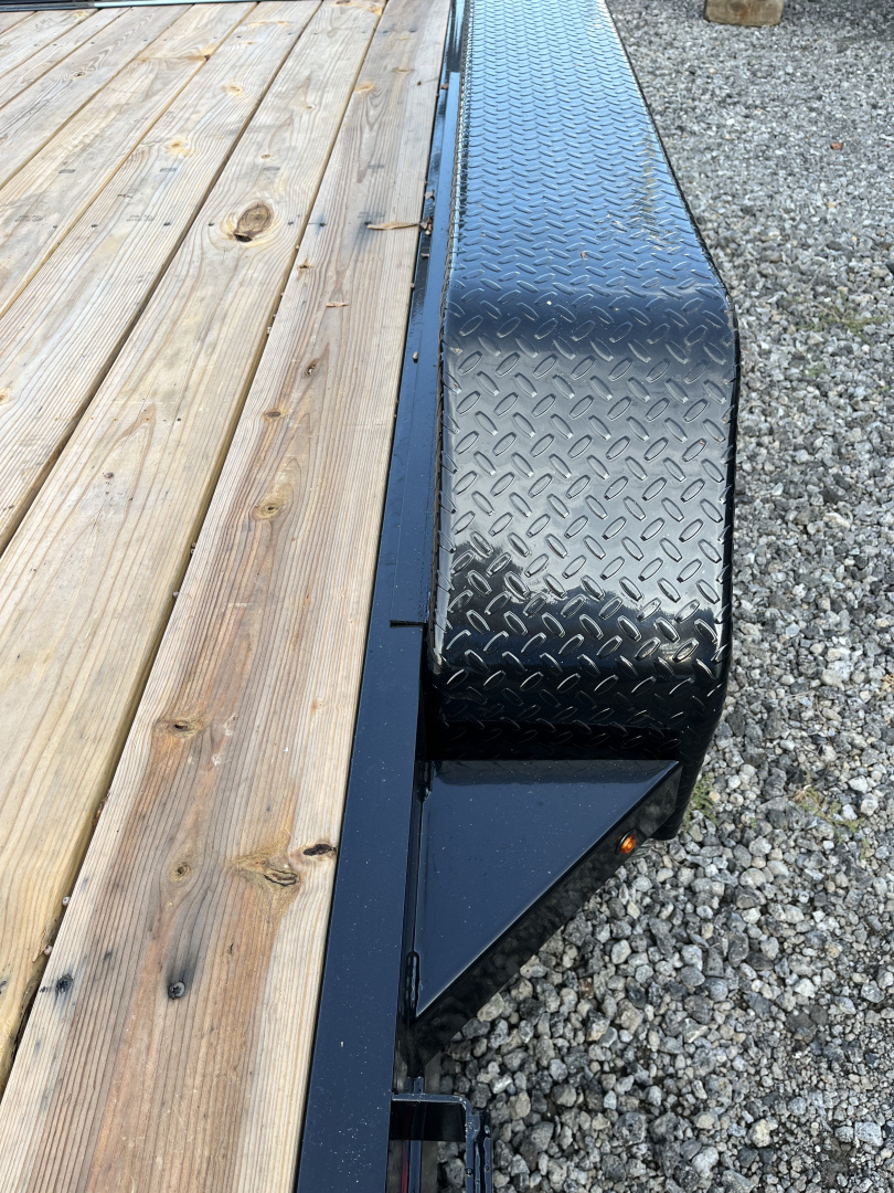 New 2026 Triple Crown 7x20 Heavy Duty Equipment Trailer, 5' Ramps, 14K GVWR