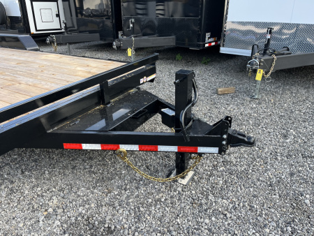 New 2026 Triple Crown 7x20 Heavy Duty Equipment Trailer, 5' Ramps, 14K GVWR