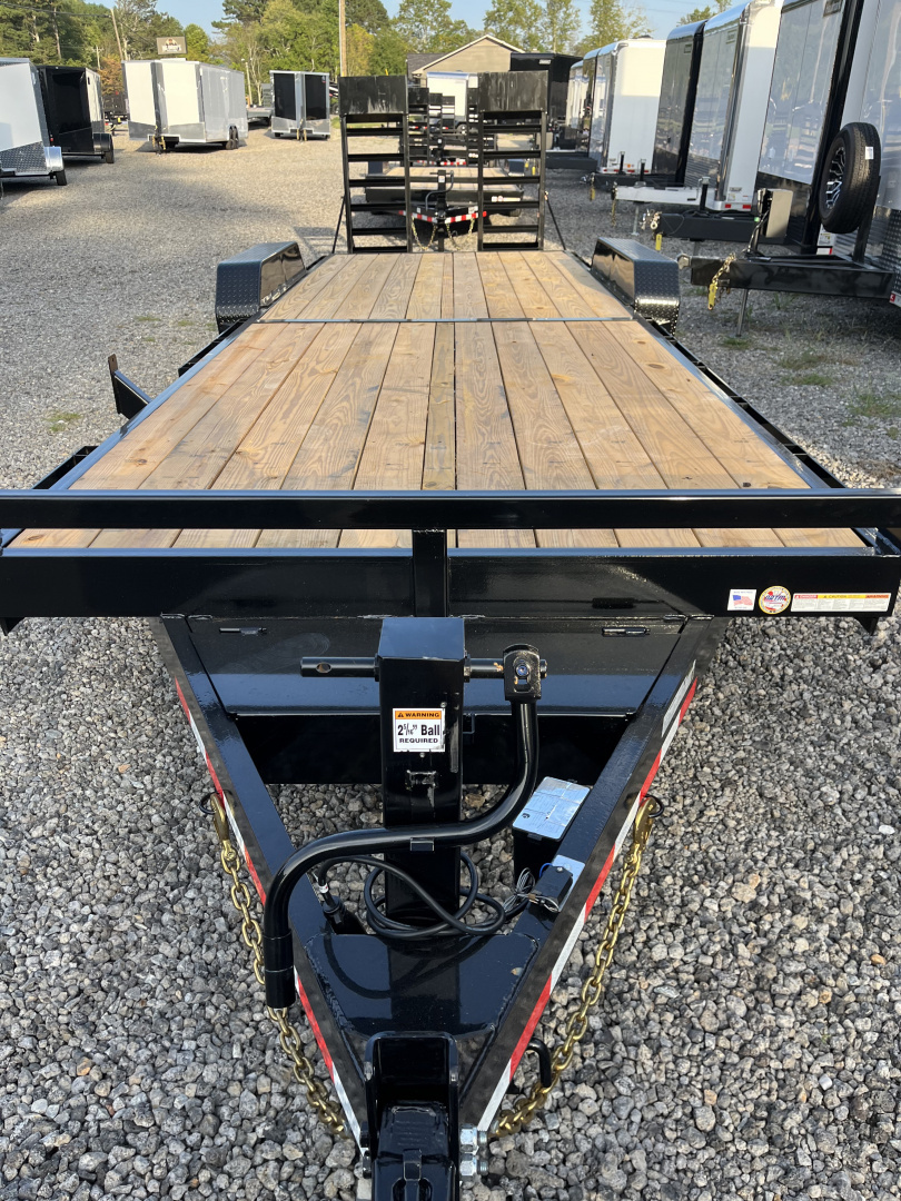 New 2026 Triple Crown 7x20 Heavy Duty Equipment Trailer, 5' Ramps, 14K GVWR
