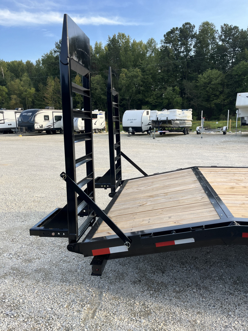 New 2026 Triple Crown Trailers 8.5x24 Deckover Equipment Trailer, 4' Dovetail, 14K GVWR