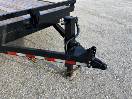 New 2026 Triple Crown Trailers 8.5x24 Deckover Equipment Trailer, 4' Dovetail, 14K GVWR