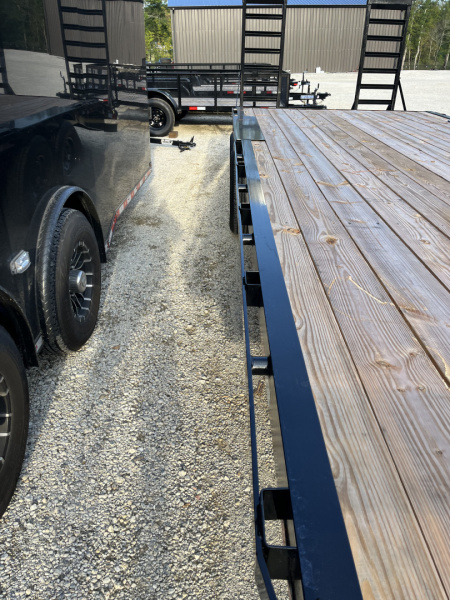 New 2026 Triple Crown Trailers 8.5x24 Deckover Equipment Trailer, 4' Dovetail, 14K GVWR