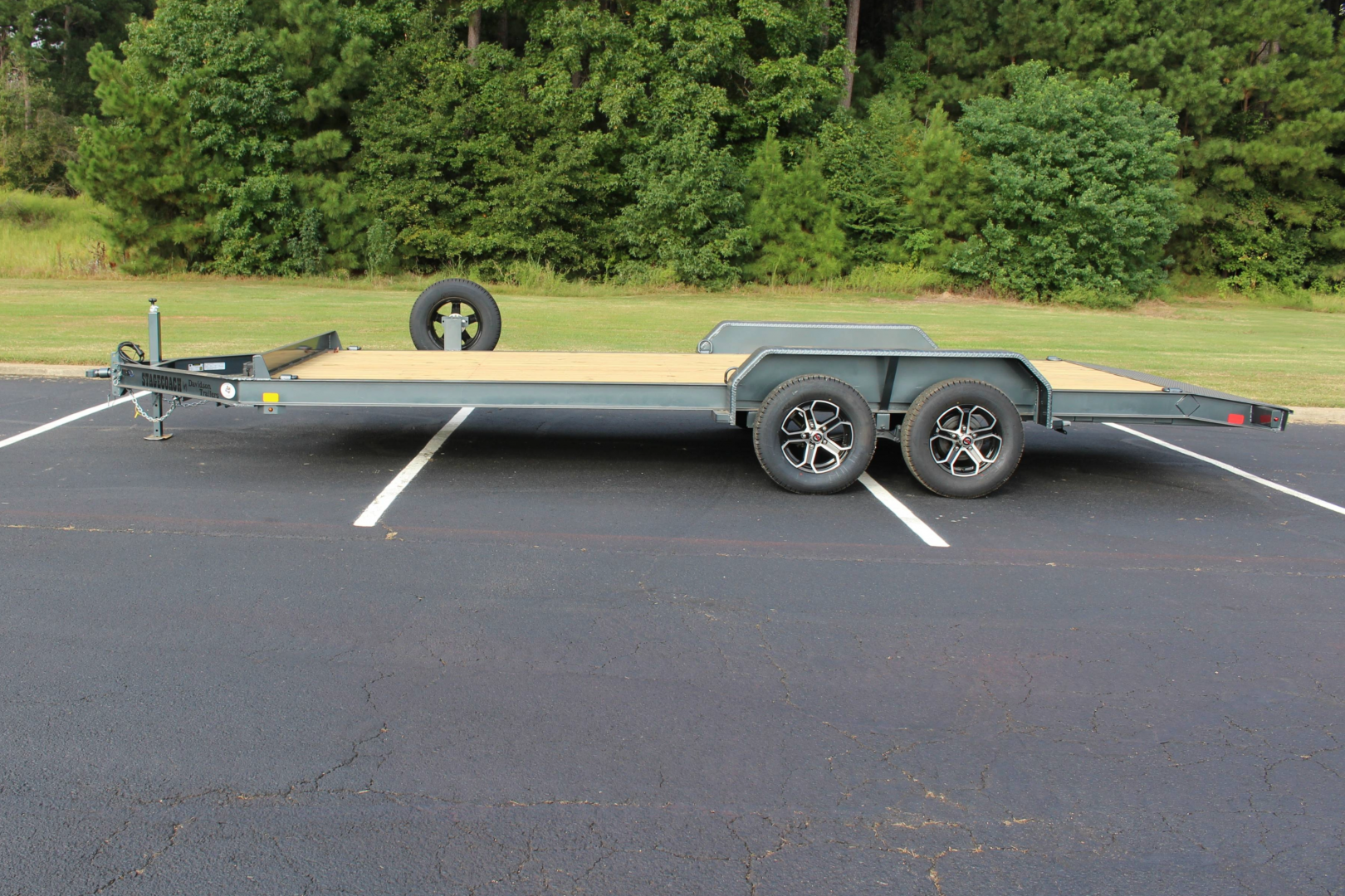 New 2026 Davidson Trailers 83X20 I-Beam Car Hauler Car Hauler w/aluminum wheels/tires