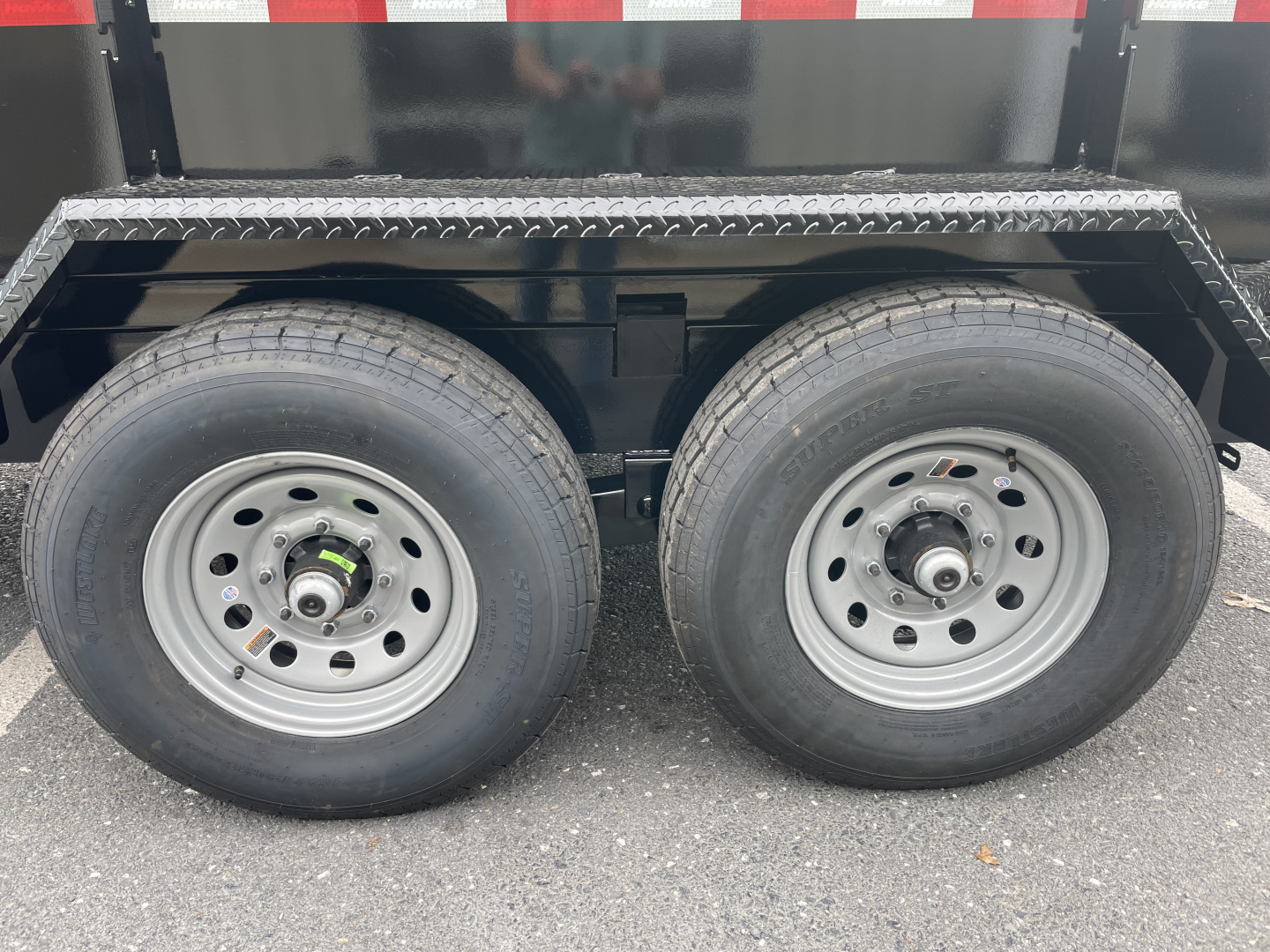 New 2026 Hawke 7x12 14k Dump Trailer