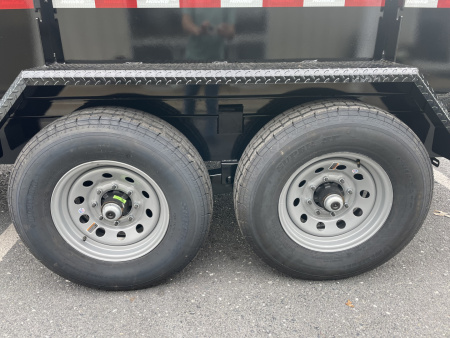 New 2026 Hawke 7x12 14k Dump Trailer