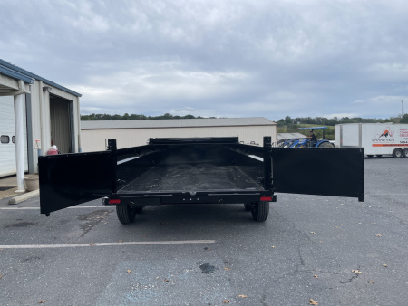 New 2026 Hawke 7x12 14k Dump Trailer